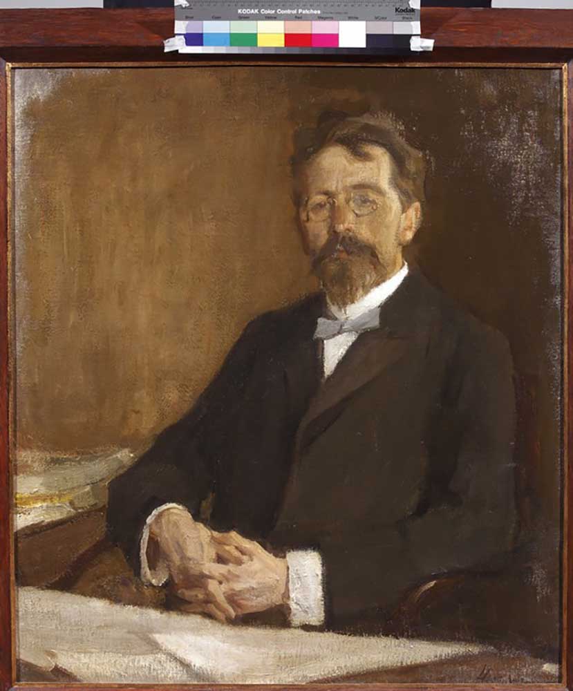 Porträt des Schriftstellers Anton Tschechow (1860-1904) from Nikolai Pavlovich Ulyanov