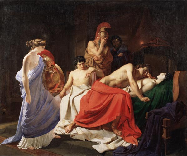 Achilles Lamenting the Death of Patroclus from Nikolai Nikolajewitsch Ge