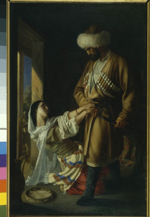 Leila and Khadji Abrek (After the poem by M. Lermontov) from Nikolai Nikolajewitsch Ge