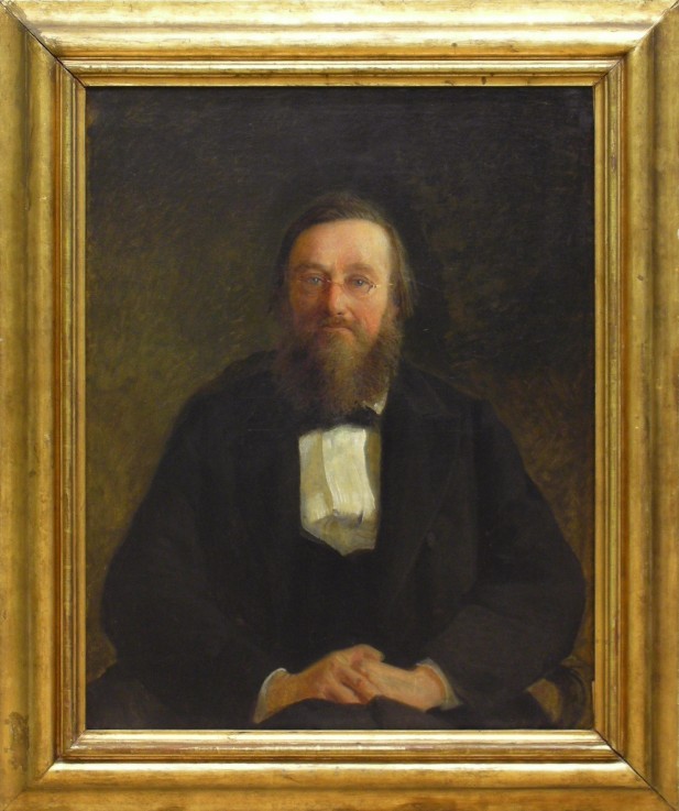 Portrait of the Historian Nikolai I. Kostomarov (1817-1885) from Nikolai Nikolajewitsch Ge