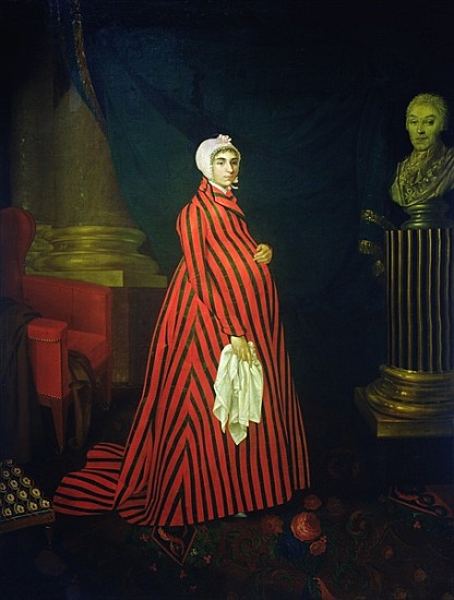 Portrait of the Actress and Singer Praskovya Zemchugova also known as Countess Sheremetyeva from Nikolay Ivanovich Argunov
