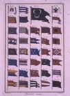 Maritime Flags, from the Diderot Encyclopaedia, 18th century (coloured engraving) (see also 61018-19