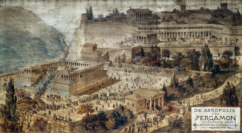 Acropolis of Pergamon from 
