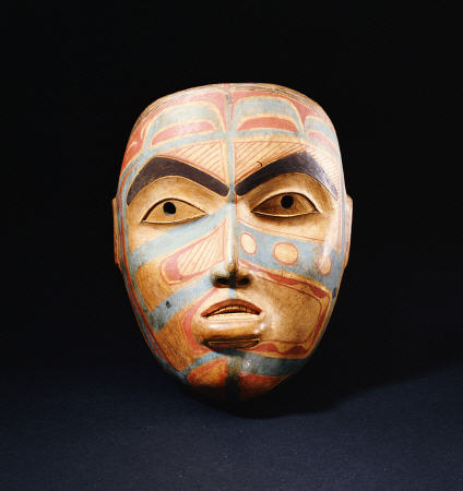 A Haida Portrait Mask from 