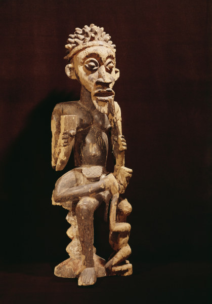 Ahnenfigur, Bamileke, Kamerun / Holz from 