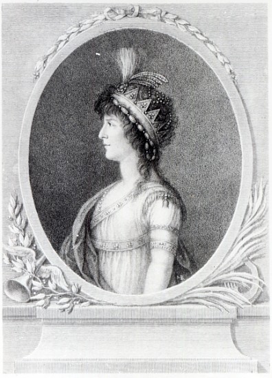 Angelica Catalani; engraved by Francesco Bartolozzi, 1802Basteris, Gaetano (fl.1802) (after) from 