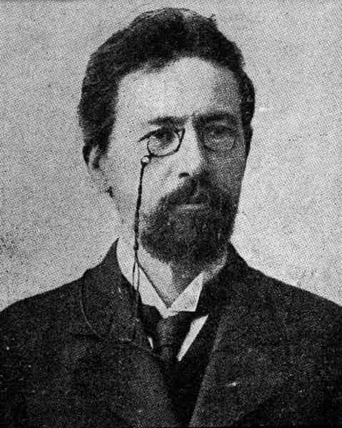 Anton Pavlovich Chekhov (1860-1904) (b/w photo)  from 