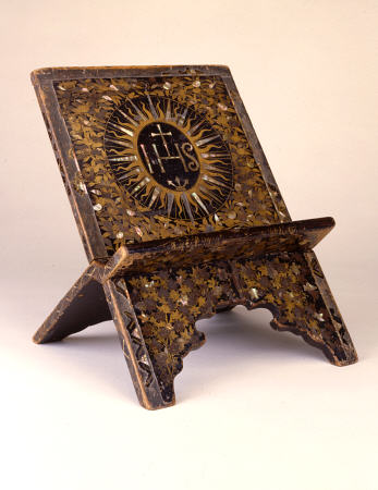 A Rare And Important Momoyama Period Christian Folding Missal Stand from 