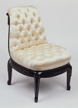 A Sue Et Mare Solid Ebony Nursing Chair from 