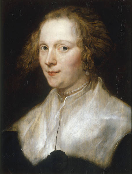 A.van Dyck, Bildnis junger Frau from 