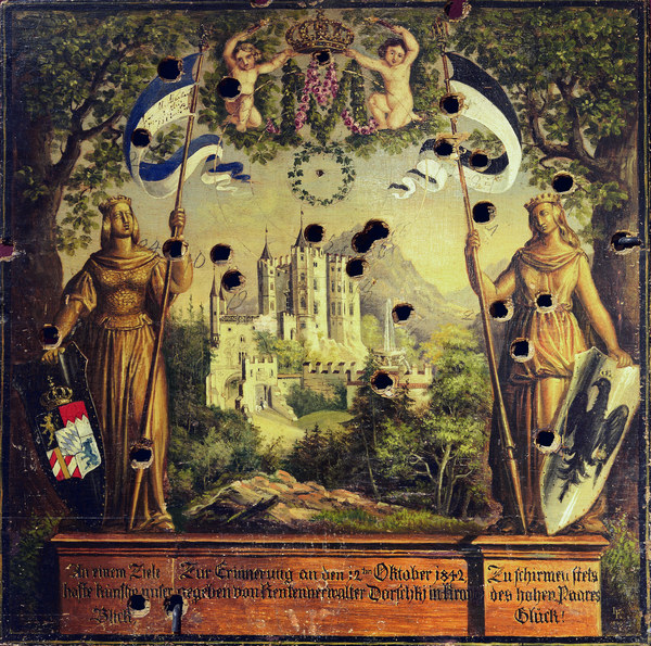 Allegorie auf Hochzeit Maximilians 1842 from 