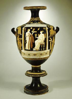 An Apulian Red-Figure Hydria And Stand, Attributed To The Underworld Painter