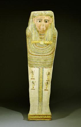 An Egyptian Wood Sarcophagus
