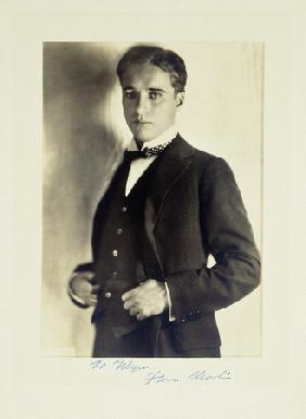 A Three Quarter Length Publicity, Shot Of Charlie Chaplin Circa 1920