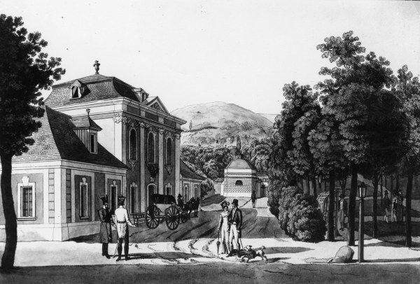 Baden (N..), Kurpark / Rad. um 1810 from 