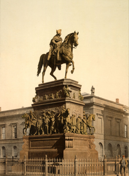 Berlin, Denkmal Friedrichs d.Gr from 