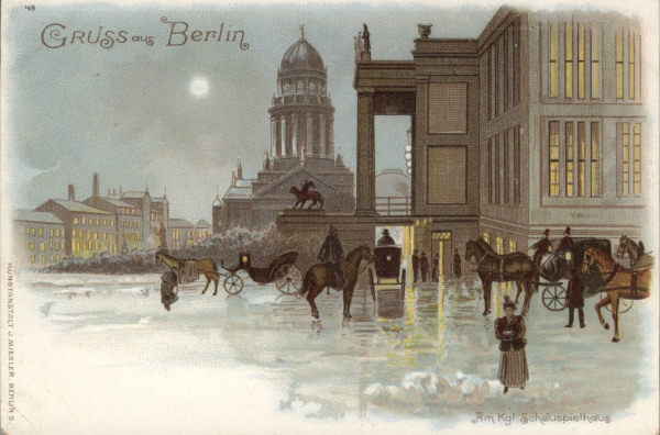 Berlin, Gendarmenmarkt , um 1900 from 