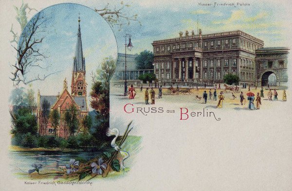 Berlin, Kronprinzenpalais from 