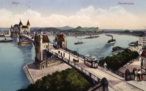 Bonn, Rheinbrücke from 