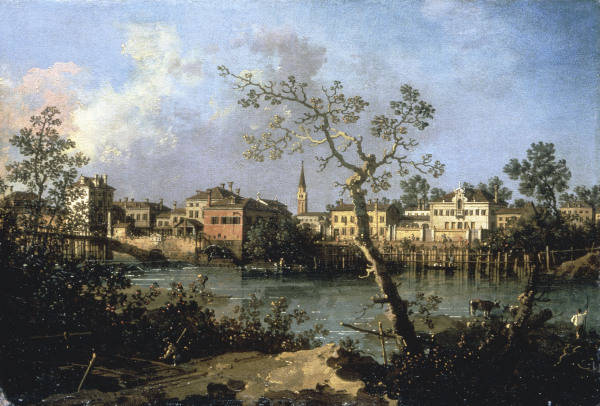 Brenta-Kanal / Gem.v.Canaletto from 