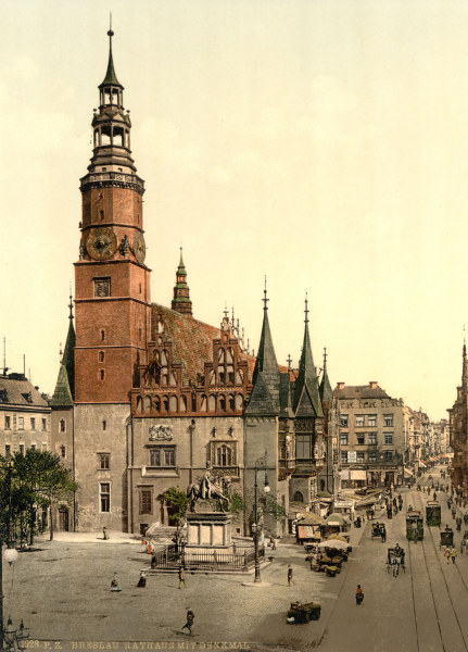 Breslau, Rathaus from 