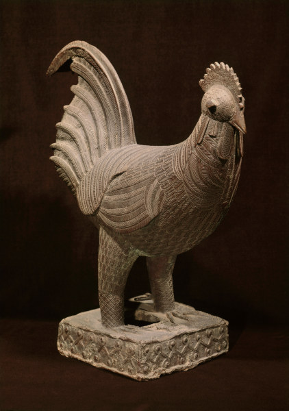 Bronze rooster / Benin / 16th century from 