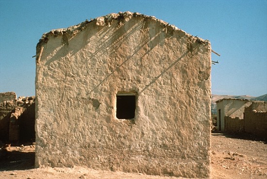 Building in Old Jericho from 