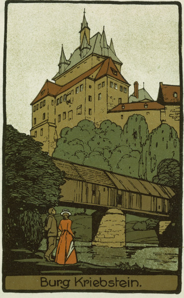 Burg Kriebstein from 