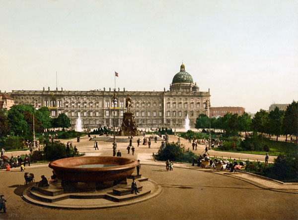 Berlin, Stadtschloß und Lustgarten 1898 from 