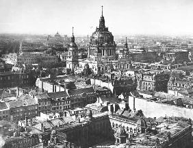 Berlin,Blick vom Roten Rathaus auf Dom