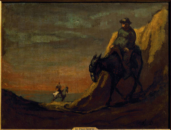 Cervantes, Don Quijote / Daumier from 