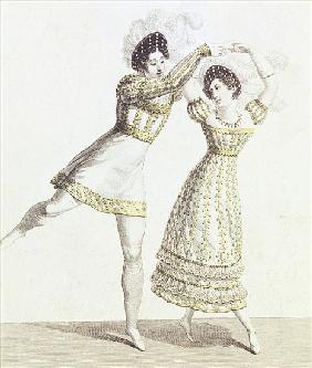 Costume design for a ballet at the Royal Opera House (designer unknown)