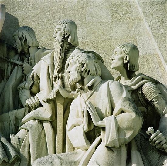 Detail of the Monument to the Discoveries from 