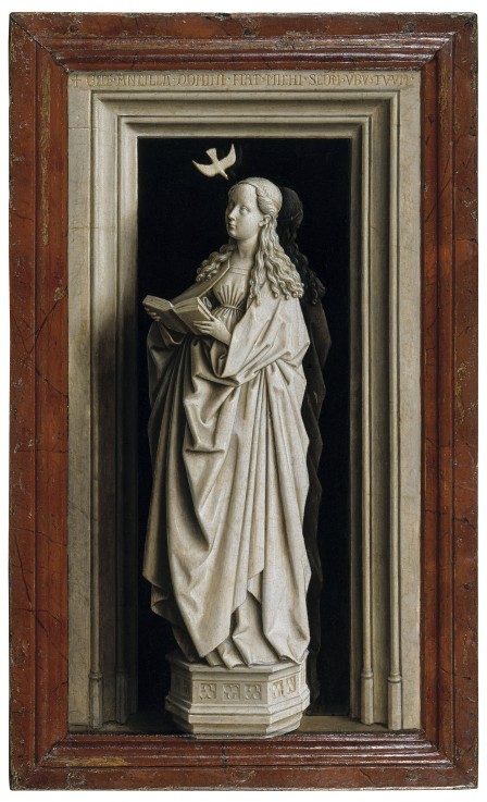 The Annunciation (Diptych, right panel) from 
