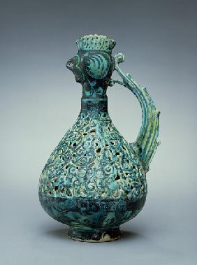 Double-Shelled Ewer, Persian, late 12th/early 13th century