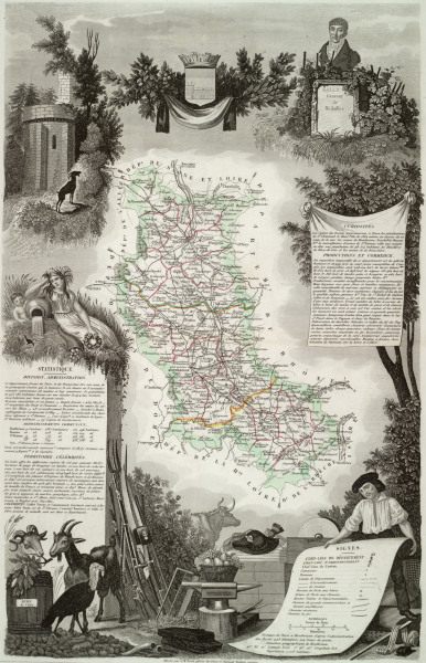 Département Loire from 