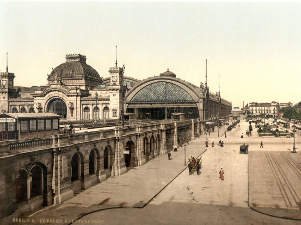 Dresden, Hauptbahnhof from 