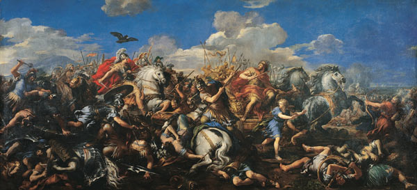 The Battle of Alexander Versus Darius from 