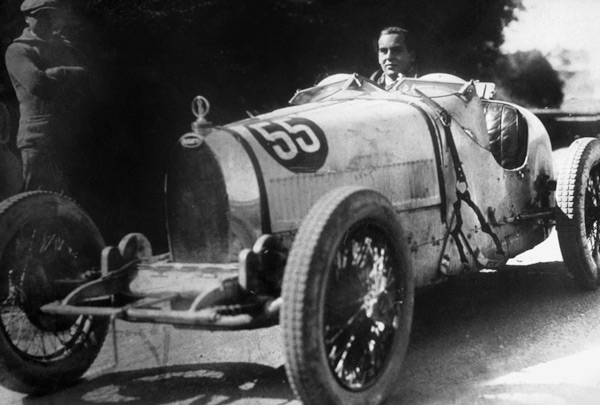 Ettore Bugatti Italian car manufacturer from 
