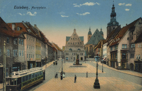 Eisleben, Marktplatz from 