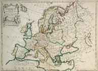 Map of Europe , Le Rouge 1746.