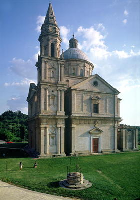 Exterior view showing the detached campanile and dome designed by Antonio da Sangallo the Elder (145 from 
