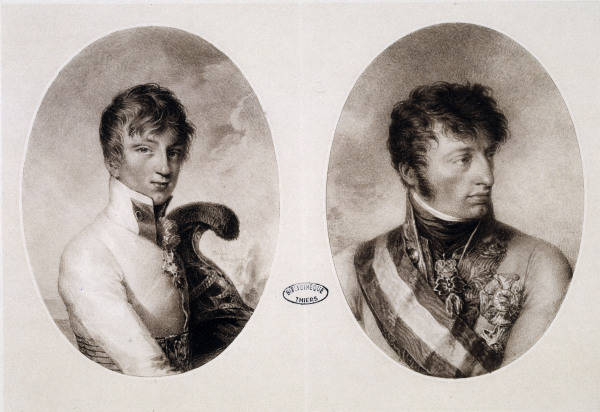 Ferdinand I. und Karl von Oesterreich from 