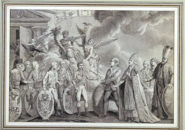 Friede von Amiens 1802,Allegorie/Desrais from 