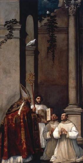 F.Vecellio, Heiliger Augustinus
