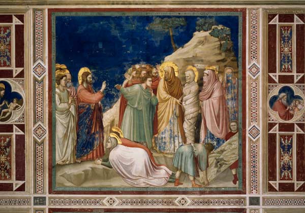 Giotto, Auferweckung des Lazarus from 
