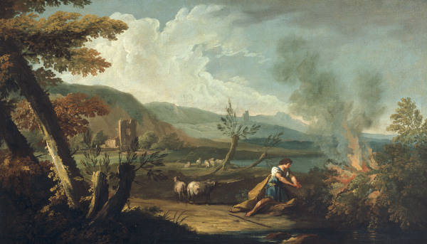 G.Diziani, Landschaft mit Moses... from 