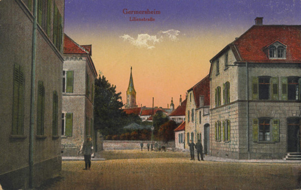 Germersheim, Lilienstraße from 
