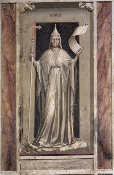 Giotto, Fides from 
