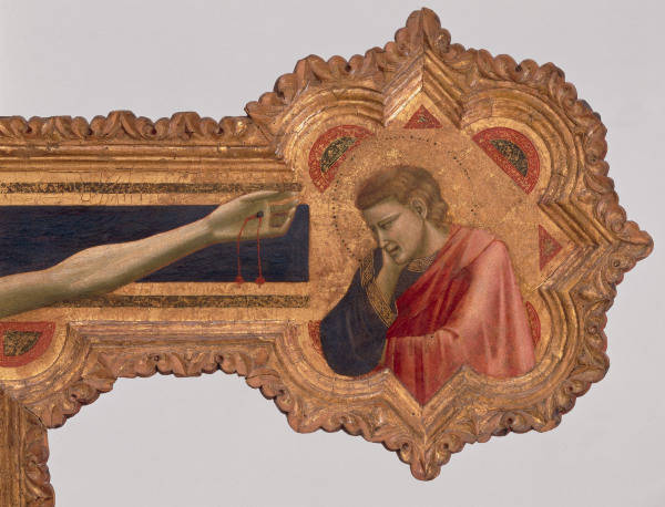 Giotto, Kruzifix, Johannes from 